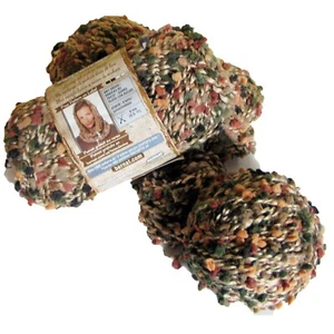 3 Skeins Bernat Tweedsome Luxury Mohair Blend Color 72010 Harris Tweed Bulky (5) - Picture 1 of 5