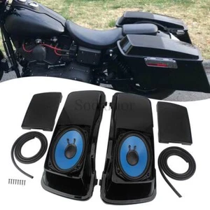 Tapas de altavoz de alforja de 6x9" para Harley Touring Road King Street Glide CVO Ultra - Imagen 1 de 23