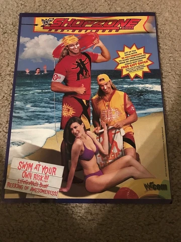 2001 WWF Shop Zone Catalog Shirt Mask UNDERTAKER EDGE CHRISTIAN ROCK APA LITA Cover