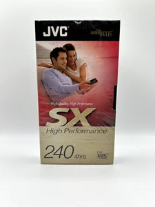 High Performance JVC SX 240 3hrs VHS Blank Video Tape  E-240 4hrs / NEW / SEALED - Bild 1 von 4