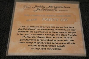 Bobby Morganstein The Complete Candle Lighting Party CD 22 VG+ Bar/Bat Mitzvah  - Picture 1 of 2