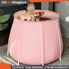 Adult Folding Bathtub Portable PVC Foldable Water Tub Spa Bath Bucket 70*70cm