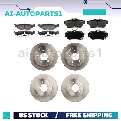 Pastillas de freno delanteras + traseras Dodge Intrepid 1993 1994 1995 1996 1997 Foto 1 de 4