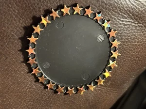 7 VTG Holographic Star Trophy Trim Plaque Crafts Pics For Stickers Cake Toppers - Picture 1 of 12