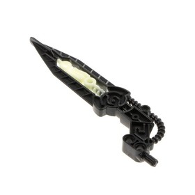 1x Lego Bionicle Wings Black Glow in the Dark Atacus 8972 64263pb03