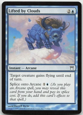 Lifted by Clouds Common Champions of Kamigawa LP MTG - Image 1 of 2