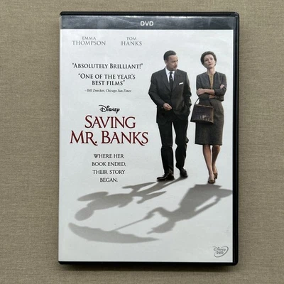 Saving Mr. Banks (DVD 2014) Disney Mary Poppin Biography Tom Hanks Emma Thompson - Image 1 of 4