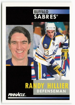 1991-92 Randy Hillier Pinnacle - Buffalo Sabres - Image 1 of 2