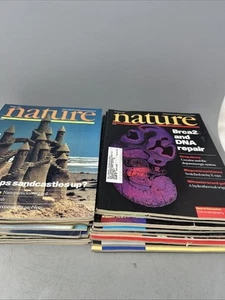 Lot of 22 Nature Magazines International Weekly Journal of Science Year 1997 - Picture 1 of 23