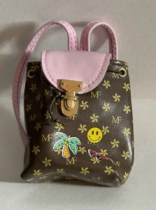 Barbie großes Zubehör - nur brauner Rucksack - Bild 1 von 2