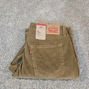 Levi's Größe 31 x 32 ~ hellbraune 726 ausgestellte Cordjeans für Damen neu - Bild 1 von 6