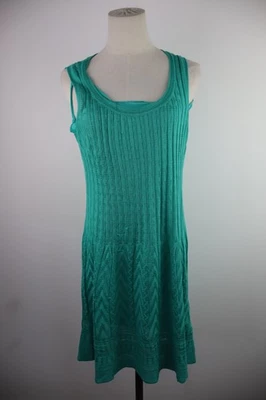 MISSONI ABITO VESTITO DONNA TG 46 DRESS WOMAN ITALY COTONE IN MAGLIA - Immagine 1 di 4