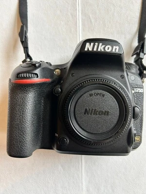Nikon D750 24.3MP Digital SLR Camera Body Only with 3.2" LCD Screen - Black - Image 1 of 4