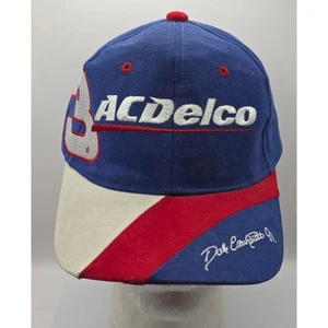 Vintage Dale Earnhardt Jr AC Delco NASCAR Hat Cap Chase Authentics #3 Strapback - Picture 1 of 12