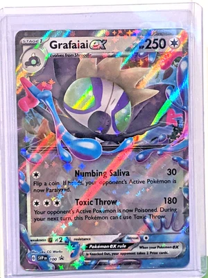 Grafaiai ex SVP Black Star Promos SVP 100 Holo Promo Pokémon TCG *Free Shipping* - Image 1 of 2