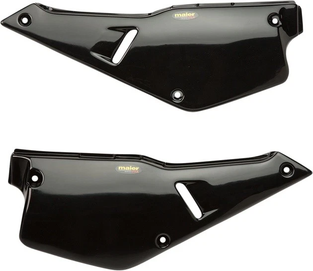 Paneles laterales Maier negros #209100 para Kawasaki KLR650 1987-2007 Foto 1 de 1