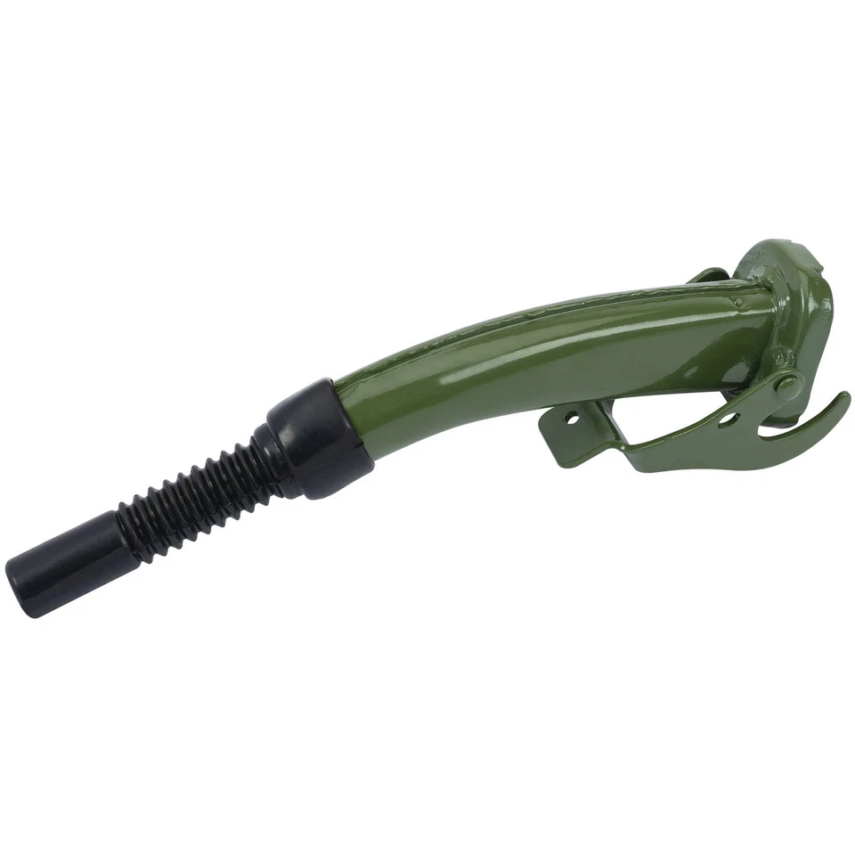 Draper Green Steel Spout for 10/20L Fuel Cans 07826 - Image 1 of 1