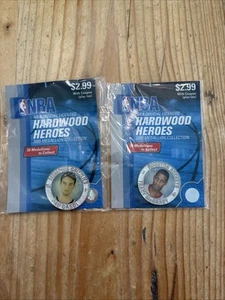NBA Hardwood Heroes 2005 Set 2 Medaillons - Bild 1 von 2
