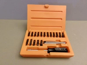 XCELITE XL-70 OFFSET RATCHET SCREWDRIVER SET 19 PIECES WITH CASE - Picture 1 of 5