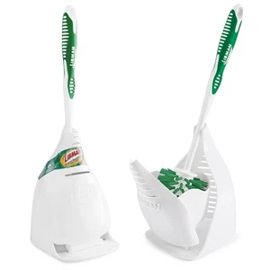 Designer Bowl Brush and Caddy - 2 Pack - Toilet Brush and Holder Set, Non-Scr... - Picture 1 of 6