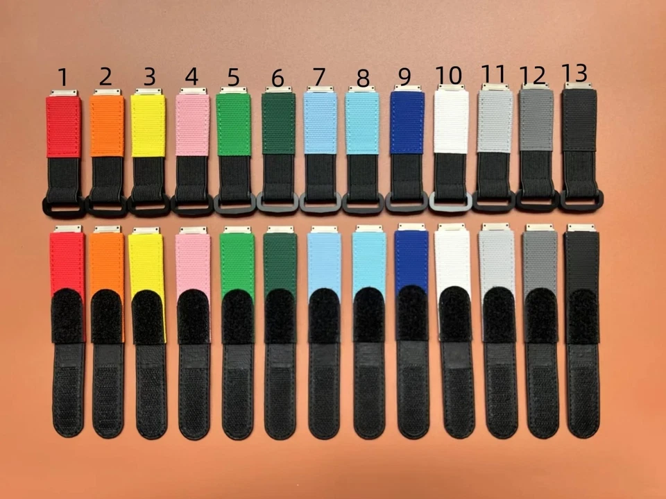 Correa de reloj de goma hecha a mano FKM para Richard Mille RM023 RM005 Foto 1 de 1