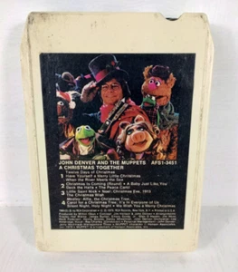 John Denver And The Muppets A Christmas Together 8-Track Cassette Tape 1979 - Picture 1 of 3