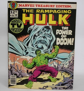 Marvel Treasury Edition #20 Rampaging Hulk, Dr Doom 1979 comic - Picture 1 of 6