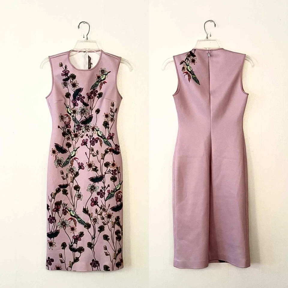 Vestido de neopreno Clover Canyon Butterflies Flourishing Gardens Foto 1 de 4