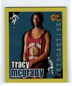 1997 Press Pass Double Threat Retroactive #RA9 Tracy McGrady (ref 194592) - Picture 1 of 1