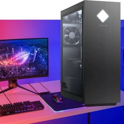 RGB Gaming Desktop Computer i7 PC 16GB 2TB HDD 256GB SSD AMD RX580 8GB Win 11 - Image 1 of 4