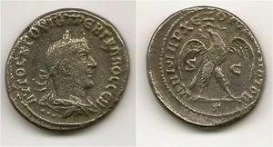 Emperador Treboniano Galo 1 Tetradracma para Antioquía NL119 - Picture 1 of 1