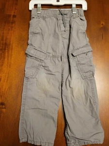 Boys Gap Gray Cargo Pants Size 4 Years - Picture 1 of 3
