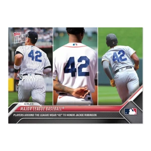 Jackie Robinson Day - Major League Baseball - 2023 MLB TOPPS NOW Card 124 - Picture 1 of 2
