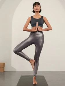 BNWT Athleta Elation Ultra High Rise Shine Leggings Tight MSRP $99!!! - Picture 1 of 19