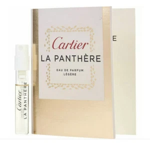 Lot 3 X Cartier La Panthere Legere EDP Spray Samples 0.05oz/ 1.5ml Each W/Card - Picture 1 of 1