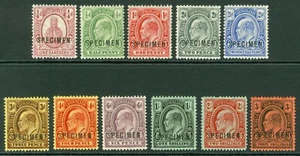 Sg 115s-126s Turks Et Caïques 1909 Ensemble (Moins 116 ¼ D Rouge ) . - Picture 1 of 1