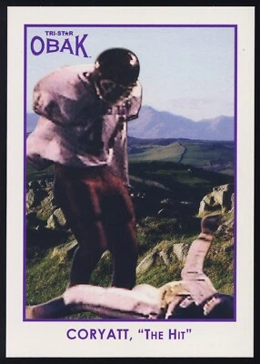 2011 Tristar Obak 1/1 Purple Back Parallel #61 The Hit Quentin Coryatt McPherson - Image 1 of 2