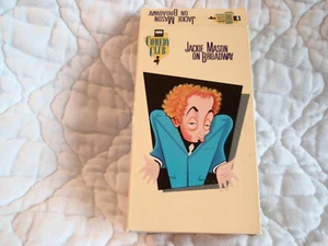 JACKIE MASON ON BROADWAY VHS COMEDY LIVE IN CONCERT THE WORLD ACCORDING TO ME - Picture 1 of 9