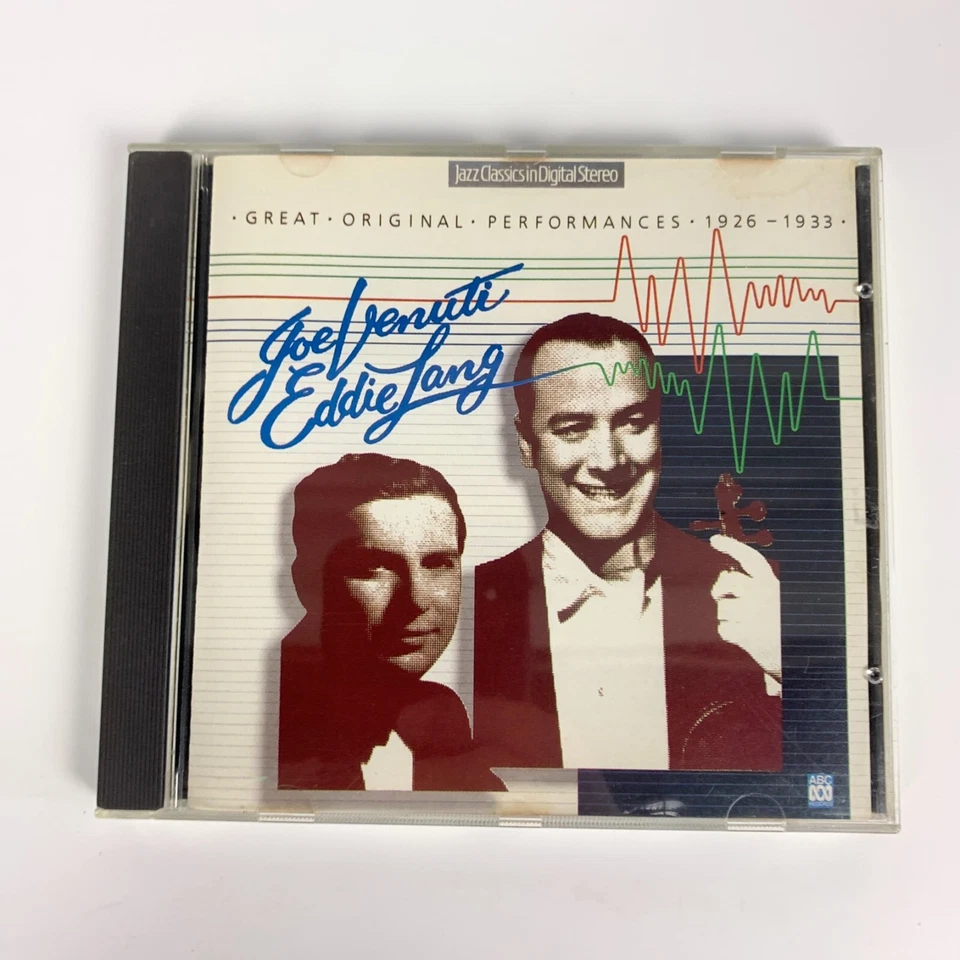 Jazz Classics Performances 1926-33 de Joe Venuti y Eddie Lang (CD 1987 ABC) Foto 1 de 4