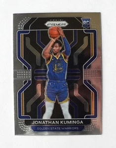 2021-22 Panini Prizm Basketball Jonathan Kuminga Rookie RC Base #307 Warriors - Picture 1 of 2