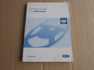 Ford Mondeo Mk.2 Original Owners Instruction Book - Picture 1 of 3