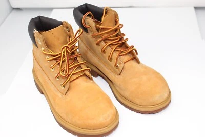 Timberland Botas Juveniles 1.5 6 Pulgadas Premium Botín Cuero Tostado Con Cordones 12709 Foto 1 de 4