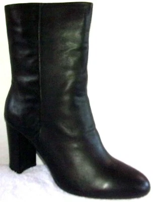 NUEVO ESPLÉNDIDO KASH BOTINES DE CUERO NEGRO BOTINES MUJER 11 M Foto 1 de 3