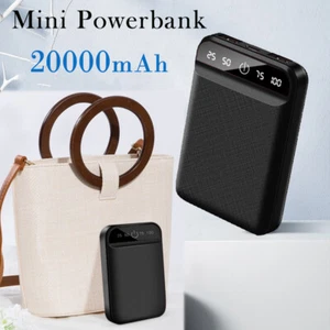 20000mAh Powerbank Externer Batterie Ladegerät ZusatzAkku 2 USB Powerbank Handy - Zdjęcie 1 z 15