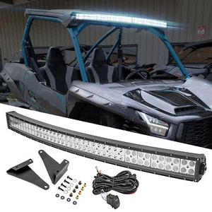 Kit de cables de montaje de barra de luz curva 42"" 240W para techo Kawasaki Teryx KRX 1000 20-25 - Imagen 1 de 10