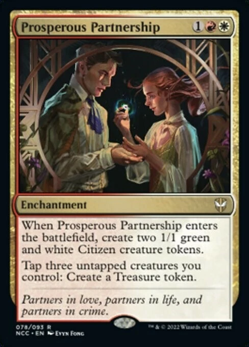 MTG - PROSPEROUS PARTNERSHIP - New Capenna Commander (R) - Image 1 of 1