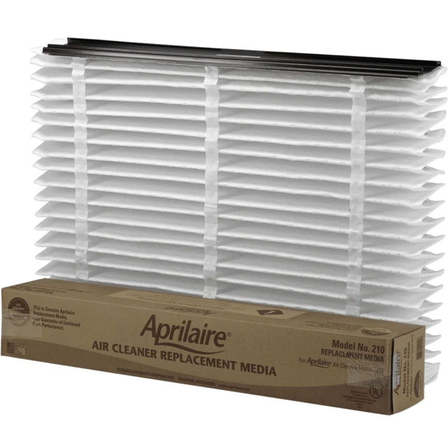 Aprilaire 210 Replacement Air Filter for Aprilaire Air Purifiers - White