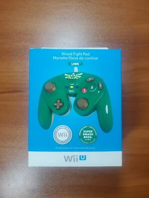Legend of Zelda Link GameCube Style Controller Wired Fight Pad Wii U | Brand New - Image 1 of 4