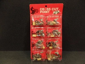 EIGHT 8 PACK CROSSCUT CROSS CUT POINT ADJUST GAP 616-800 - Picture 1 of 12