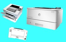 HP LaserJet M402dne, C5J91A, Neuwertig, NUR 1 Seiten, OHNE Toner --- SN10